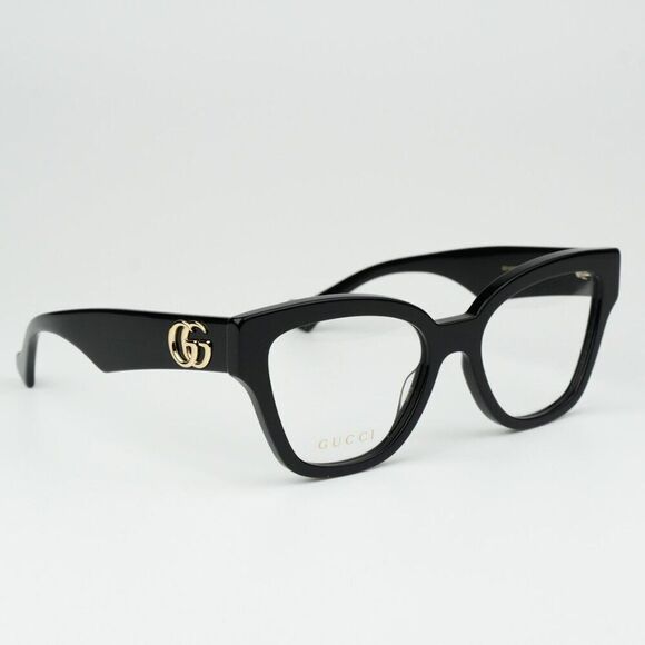 NEW Gucci GG1424O 005 Black Cat Eye Women Eyeglasses GG 1424O - Picture 6 of 11